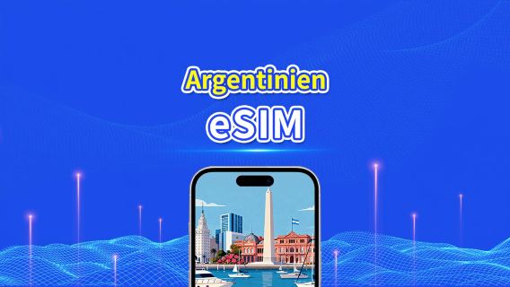 Argentinien eSIM | 4G | Tägliches/Gesamt-Datenpaket | 1-30 Tage | 24-Stunden-Abrechnung | QR-Code