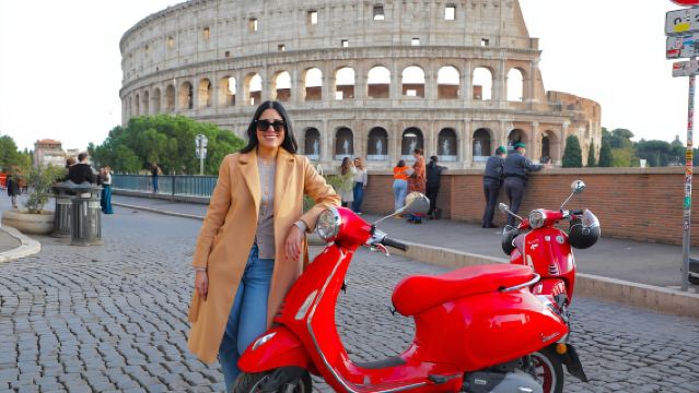 Rom: Fotoshooting mit Vespa und Tiramisu-Erlebnis