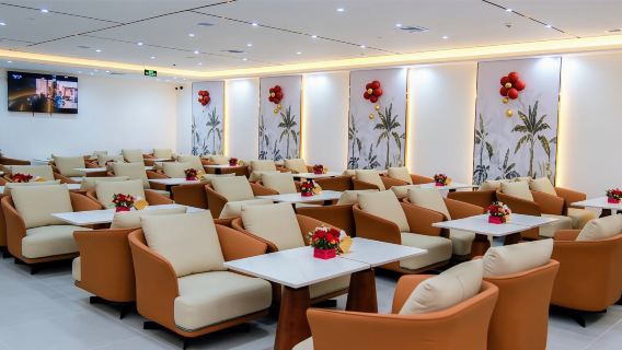 VIP-lounge-adgangsbillet til Sanya Phoenix Lufthavn | First Class/Business Class VIP-lounge | Skift af fly/vente/hvile