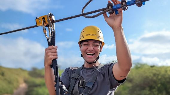 Oahu: Coral Crater Zipline Adventure