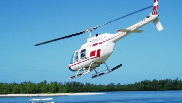 Вертолётная экскурсия по Маврикию: вид на рай с высоты птичьего полёта.