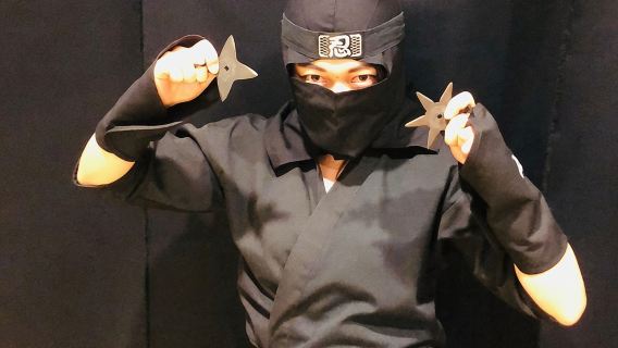 Ninja Experience (Family Friendly) at Samurai Ninja Museum KYOTO