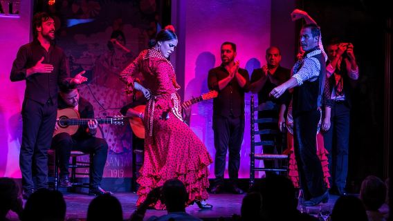 Flamenco Show at Tablao El Arenal with Drink and Optional Dinner or Tapas