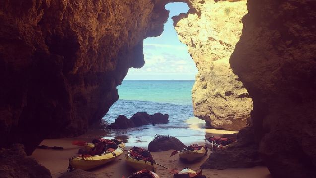 Kayak Tour to Ponta da Piedade Caves in Lagos