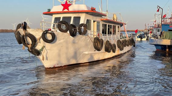 天津包船出海捕魚+海上觀光+免費加工+品嚐海鮮+海上聚會(餐廳、空調、廁所、拖網、卡拉OK、船上可燒烤)