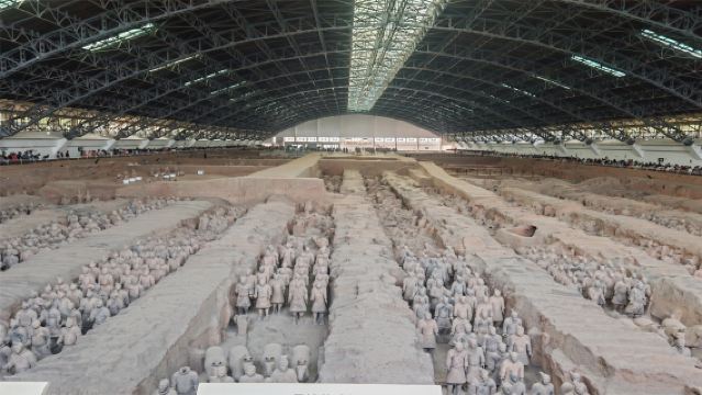 西安秦始皇兵馬俑博物館+精品小團人員導覽【含門票丨可選場次丨贈無線耳麥使用丨專業人員深度導覽】