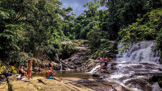 Waterfall Jungle Jeep Adventure and Cachaca Tour from Paraty