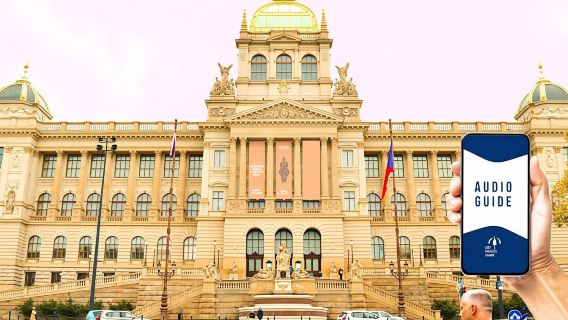 Prague National Museum Ticket and Online City Tour Audio Guide