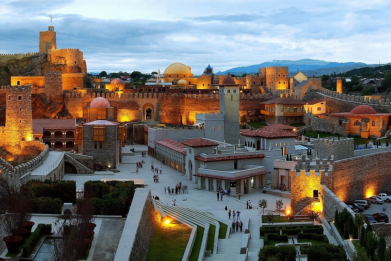 Chuyến tham quan nhóm đến Vardzia, Rabati và Borjomi ở Georgia cổ đại