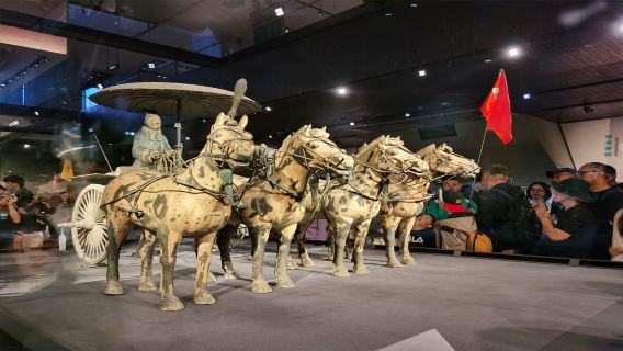 【8人小團】兵馬俑+麗山園+駝鈴傳奇/千古情親子純玩一日遊
