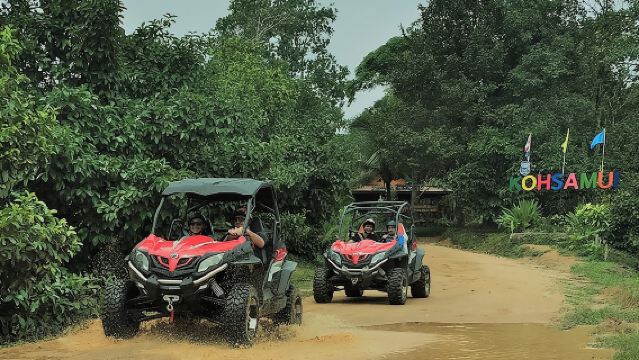 ทัวร์ขับรถบักกี้ 4WD แบบ X Quad ที่เกาะสมุย พร้อมอาหารกลางวัน