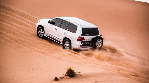 Dubia 4x4 Dune Bashing, Sandboarding, Camel Riding and Bbq Dinner Day Tours 3