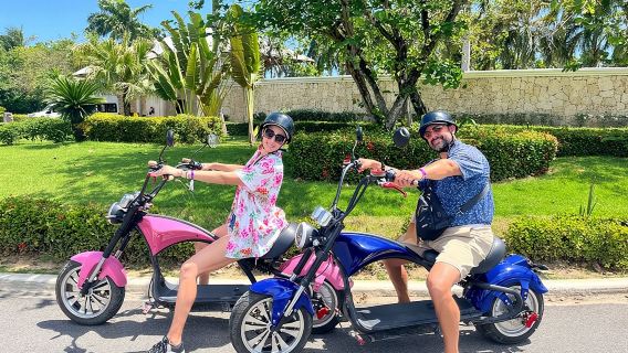 ทัวร์ชมเมืองด้วยจักรยานไฟฟ้าพร้อมไกด์ในปุนตาคานา