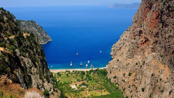 Ölüdeniz: Tour tham quan Hang Xanh, Thung lũng Bướm & Thuyền ăn trưa