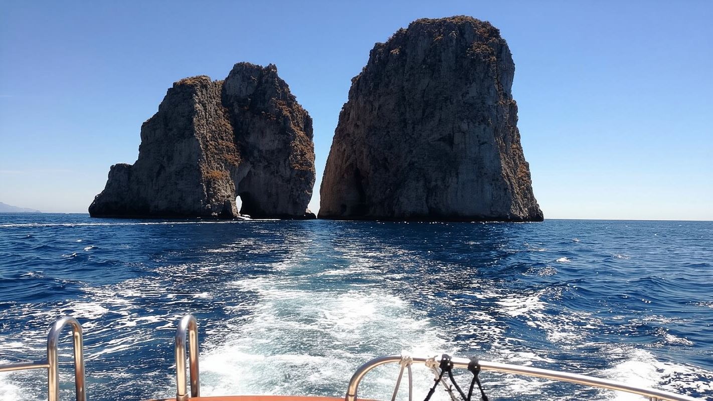 Da Salerno: tour in barca per piccoli gruppi a Capri