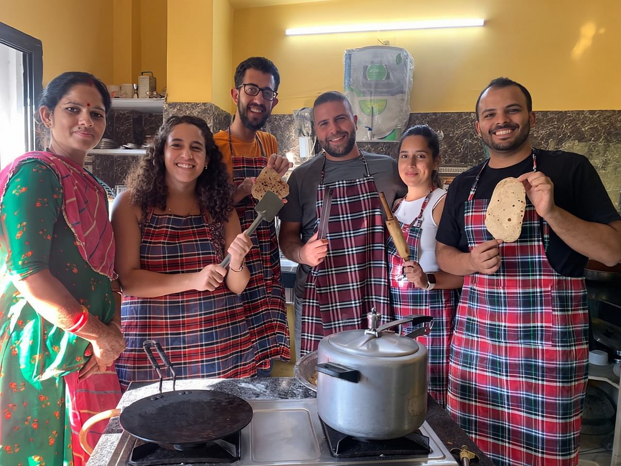 ウダイプール：ドゥルガー料理教室