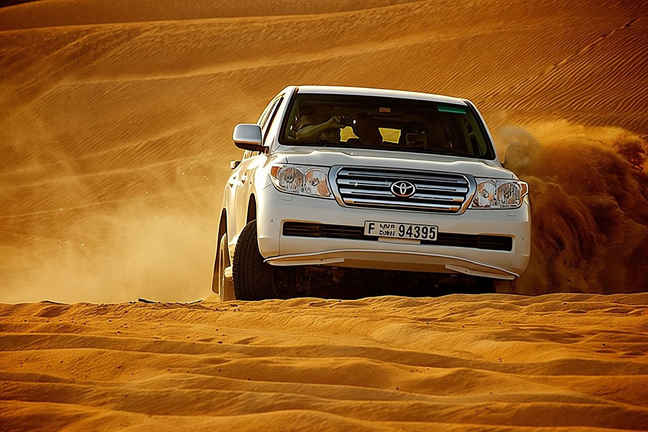 Premium Morning Desert Safari in 4x4 Private Vehicle Up To 6 Pax