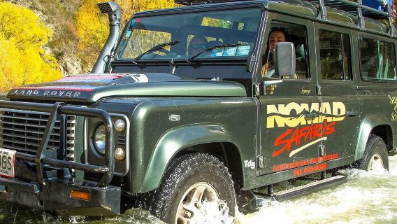 Gold panning trip to Queenstown, New Zealand (including jet boating and off-road vehicle experience)