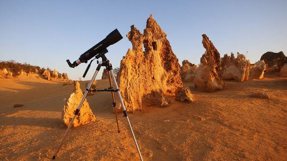 Tour per piccoli gruppi con cena e osservazione delle stelle al tramonto a Pinnacles
