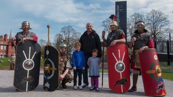 Fascinating Walking Tours Of Roman Chester With An Authentic Roman Soldier
