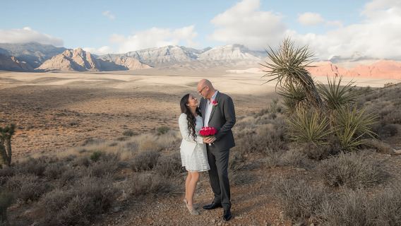 Red Rock Canyon National Park wedding package