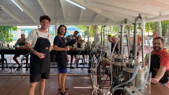 Rum Making Masterclass Galleon Beach Antigua 2 People per Station