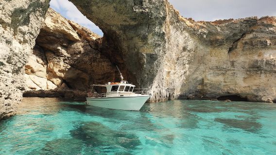 Malta: Private Boat Trip & Cruises Comino, Blue Lagoon, Gozo