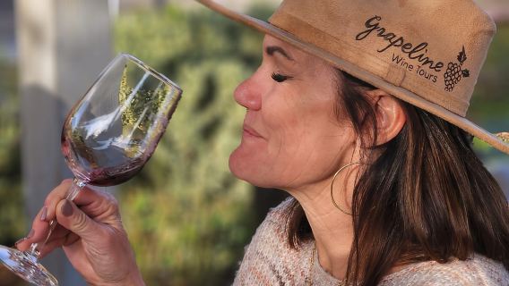 Tour di 3 cantine a Santa Barbara con pranzo al sacco e degustazioni