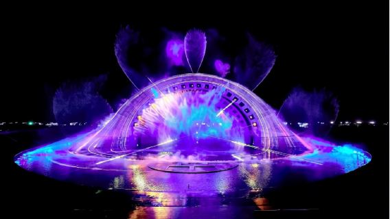 Pulau Phu Quoc KiSS OF THE SEA Persembahan Cahaya Immersif