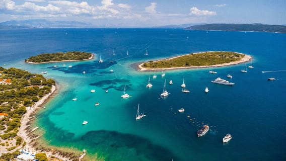 Split: Blue Lagoon & 3 Islands hopping with Lunch & Drinks