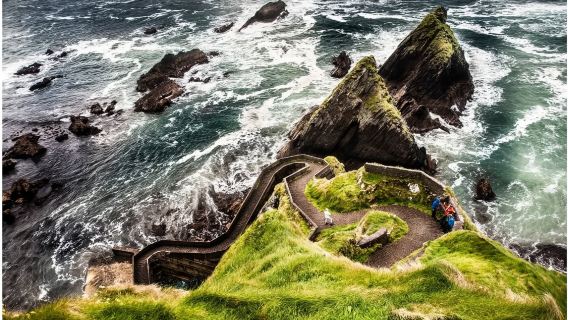 愛爾蘭斯麗角+丁格爾一日遊（環遊丁格爾半島/漫步英寸海灘）