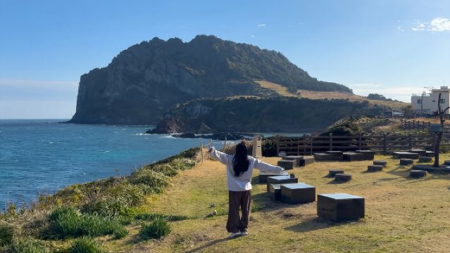 【濟州島定制包車】東線牛島+城山日出峰+韓劇拍攝地一日遊
