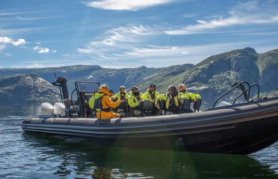斯塔萬格出發的呂瑟峽灣快艇遊覽