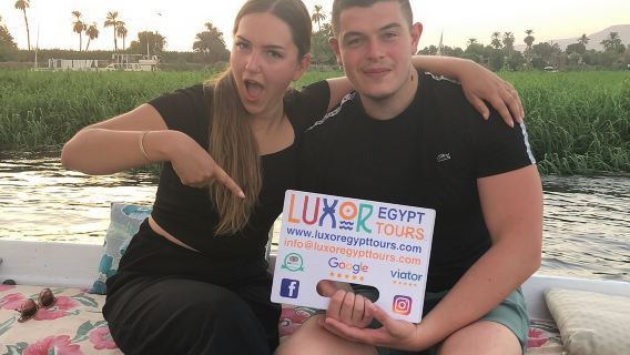 Amazing Sunset sailing by Felucca in Luxor -2 Hours (Private)