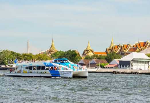 [Official] Chao Phraya River hop-on, hop-off public transport boat pass available for all groups.