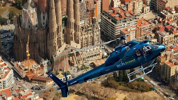 Barcelona Official Helicopter Tour + in-flight Video