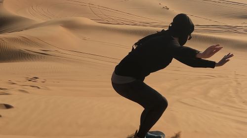 Dubai: Unique MORNING Quad Bike Red Dunes Safari Day Tours 9