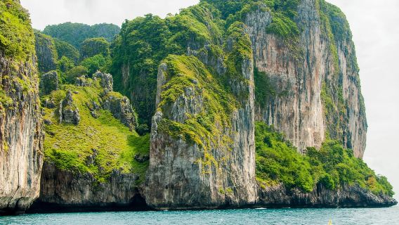 Krabi : Excursion en bateau au coucher du soleil sur 4 îles avec plongée nocturne