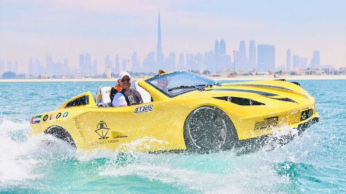Dubai Jet Car Ride with Private Transfers Day Tours 1