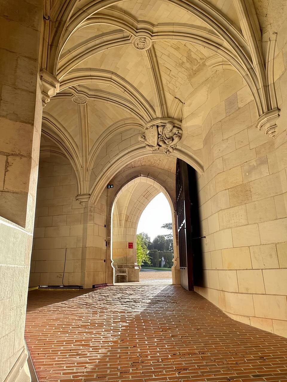 Valle del Loira: entrada al castillo real de Amboise