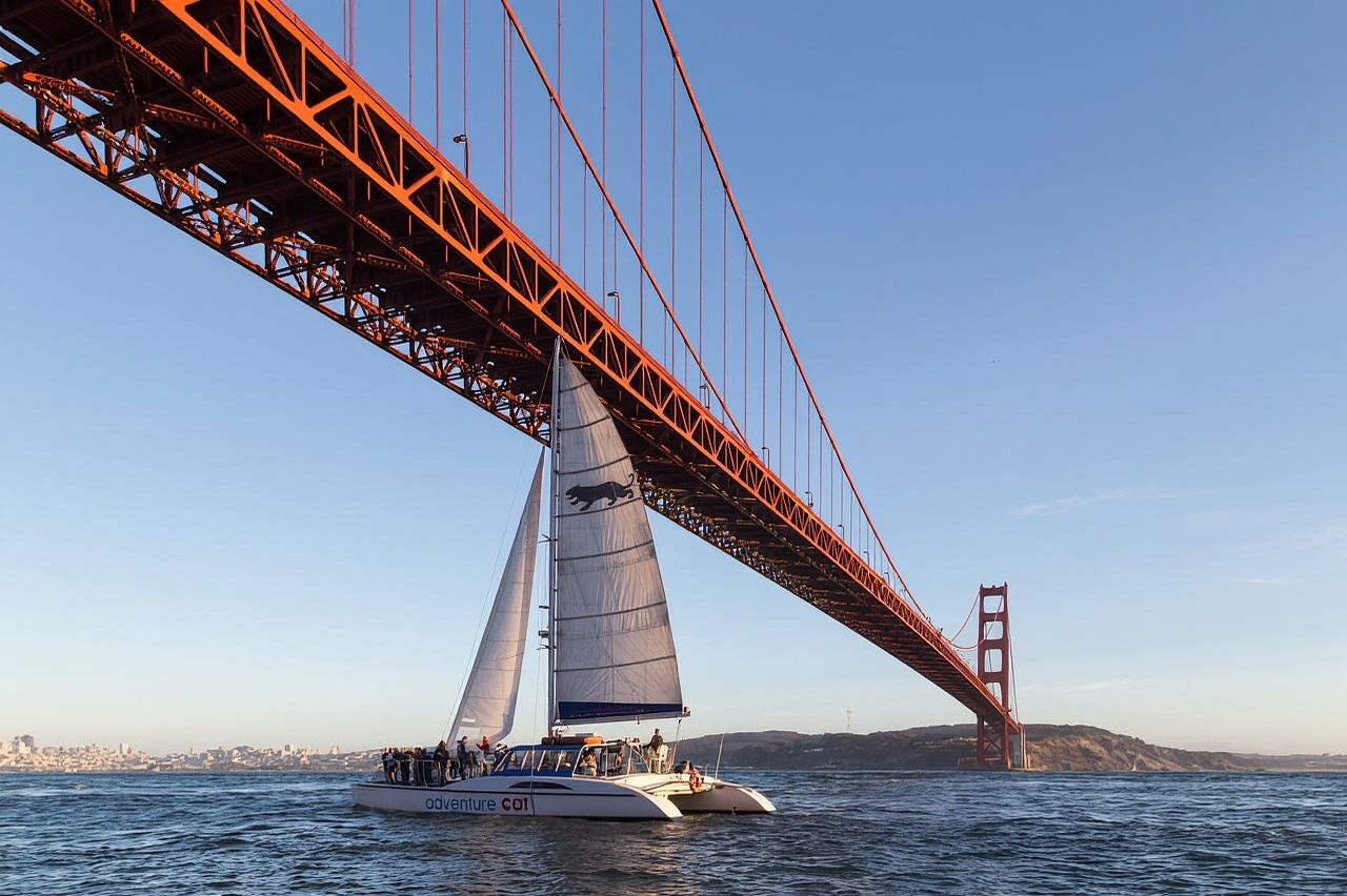 San Francisco: Golden Gate Bridge Catamaran Cruise