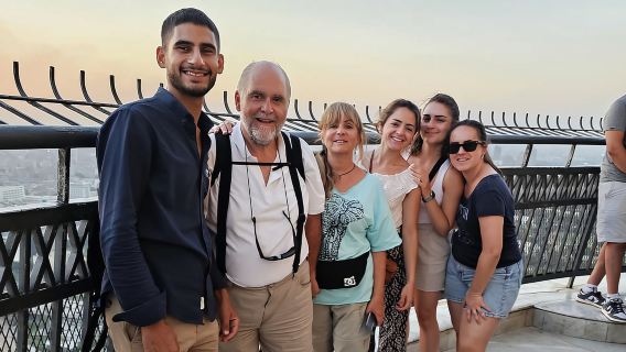 Cairo: El-Moez Street Tour & Cairo Tower Revolving Dinner