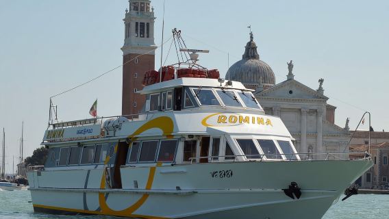 Von Punta Sabbioni, Murano und Burano am Nachmittag