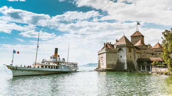 Chillon Castle, Chaplin's World, and Montreux one-day tour in Switzerland|admission ticket included|Optional steamboat cruise