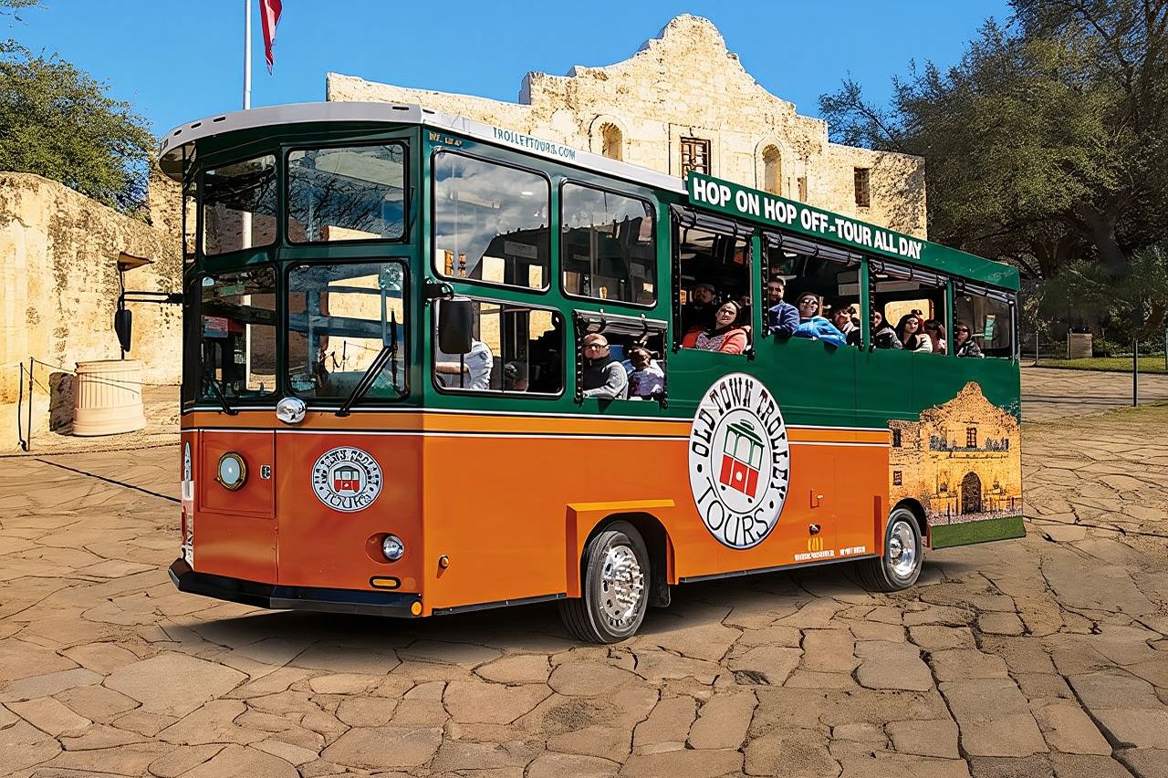 San Antonio Hop-On Hop-Off Trolley-Tour