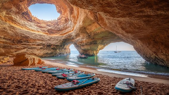 Benagil Cave stand-up paddleboard tour