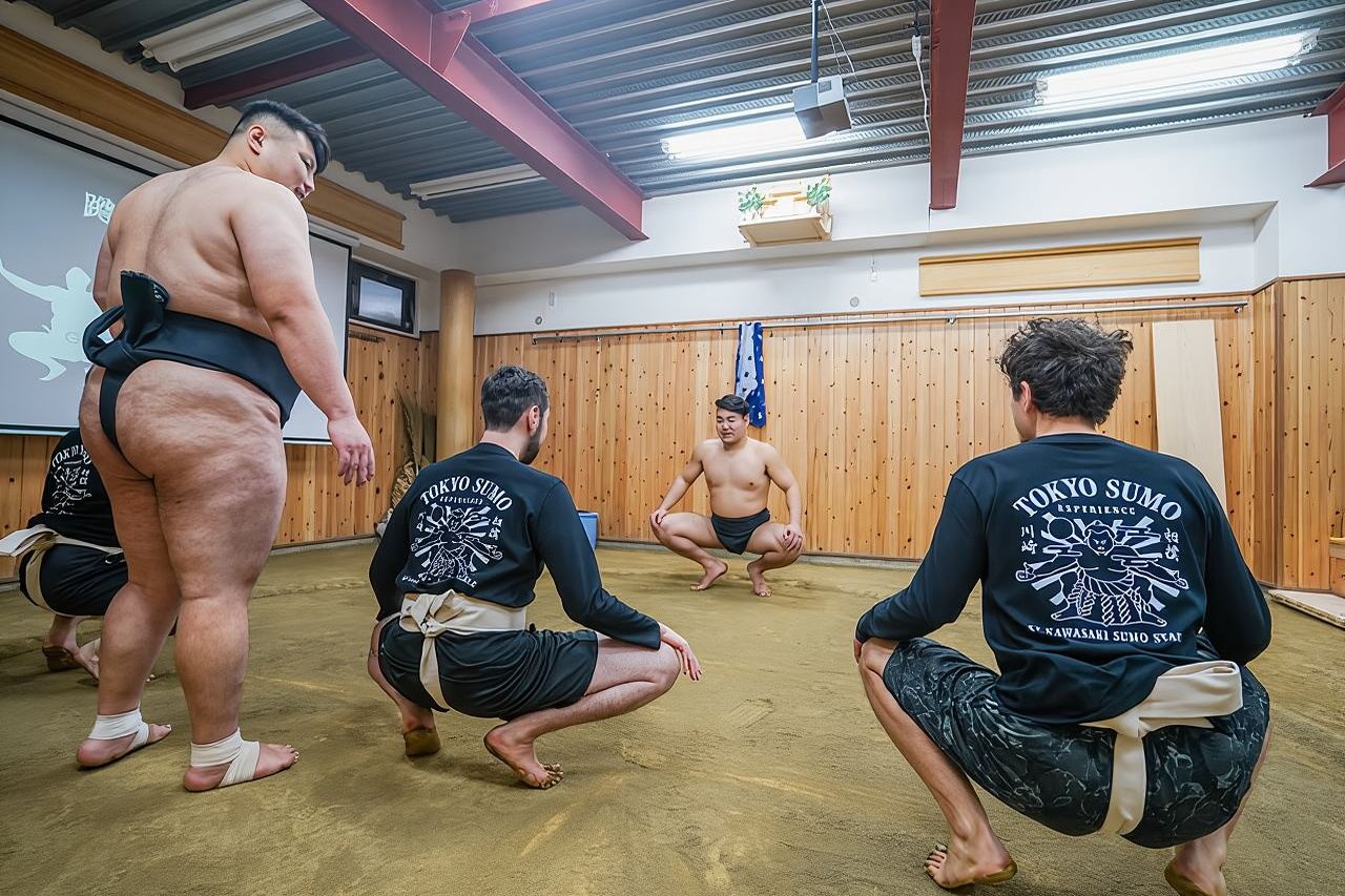 Auténtica experiencia de sumo en Tokio: entra al santuario