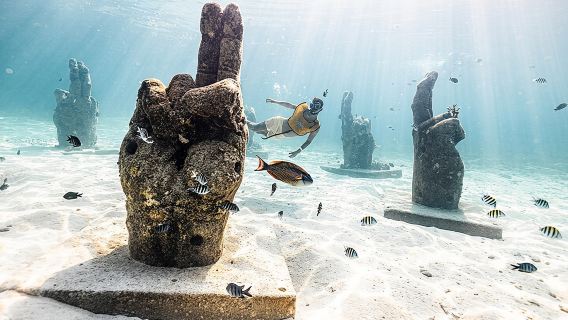 Family Snorkeling Cancun with transportation