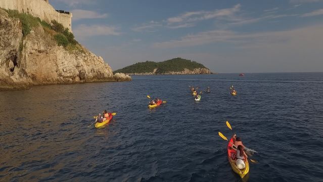 Dubrovnik: Sunset Kayaking & Snorkeling with water &wine