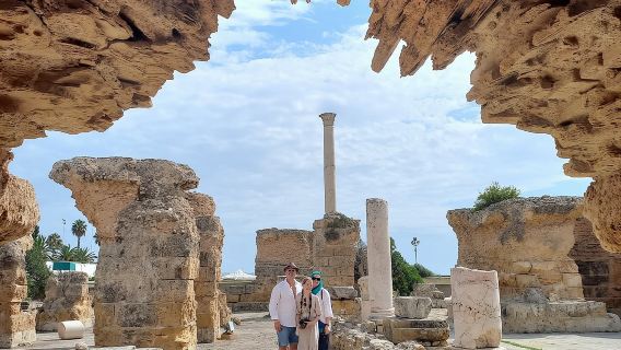 Gita di un giorno a CARTHAGE SIDI BOUSAID TUNISI e BARDO da HAMMAMET